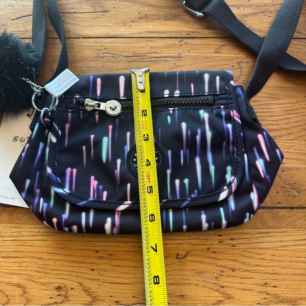 Kipling Sabian Printed Crossbody Mini Bag New With Tags - Picture 9 of 9